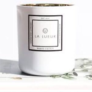 La Lueur‎ White Cactus Candle